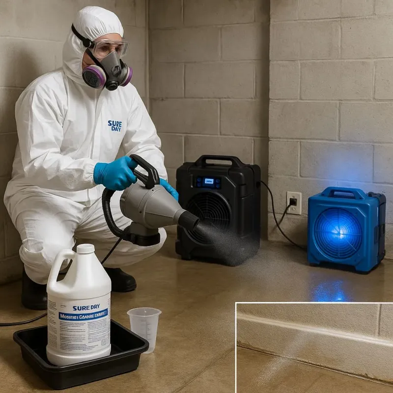 Sanitization and Odor Removal process in Sanborn, IA