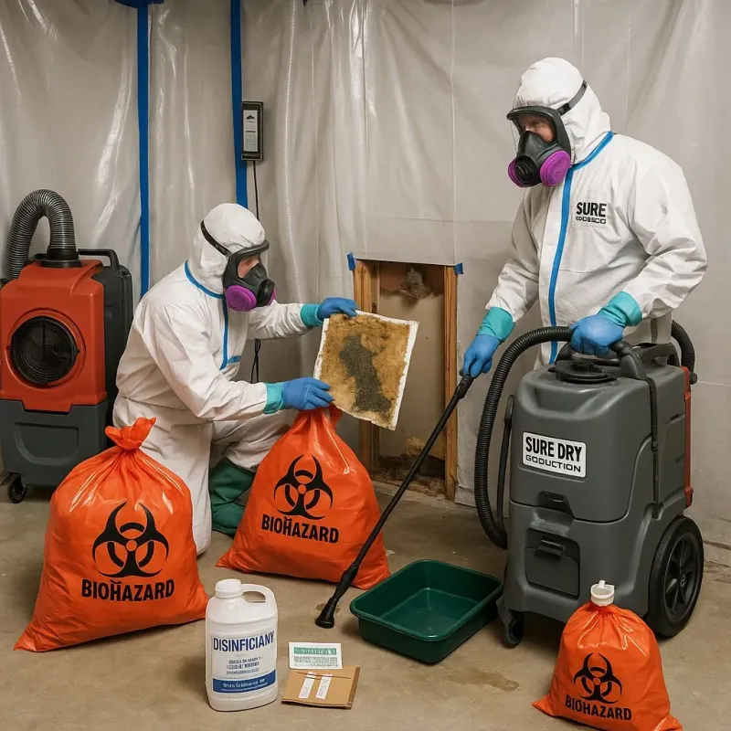 Contaminated Water Handling Protocols process in Sanborn, IA