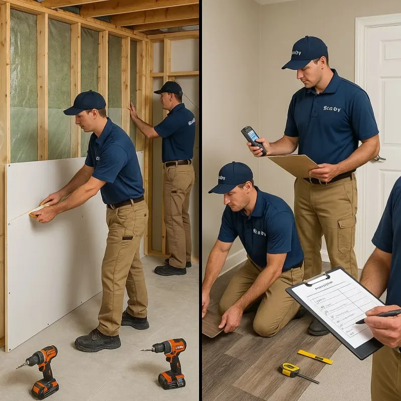 Repairs and Reconstruction process in Sanborn, IA